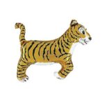 Tiger Shaped Mylar Balloon 2