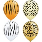 Animal Print Safari Balloon Mix (4)