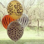 Animal Print Safari Balloon Mix (6)