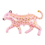 FOIL BALLOON PINK LEOPARD